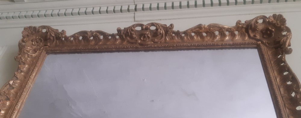 Gilt Giltwood mirror View VII