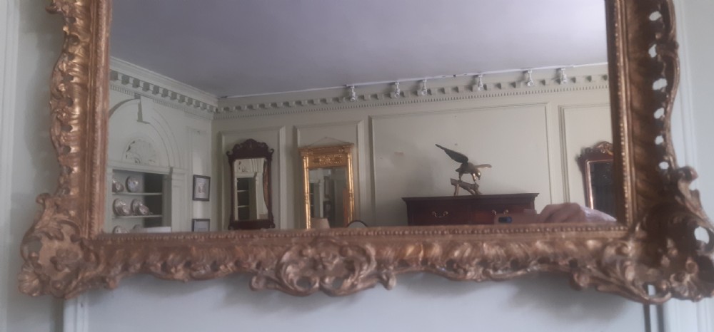 Gilt Giltwood mirror View VIII