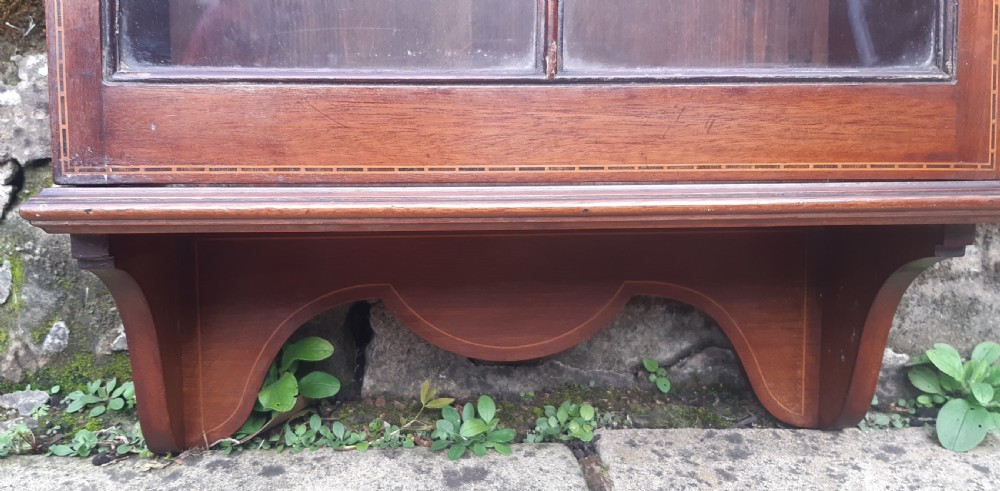 Super Edwardian display wall cabinet  View II
