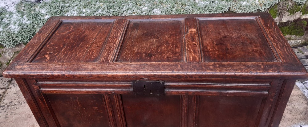 Oak coffer View III