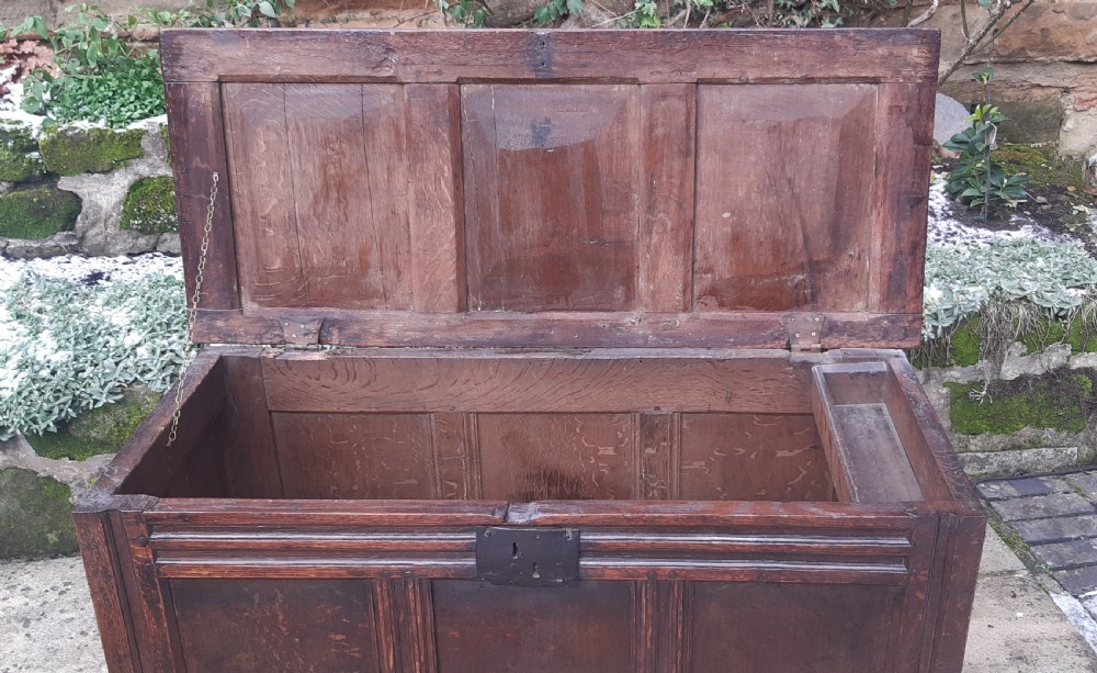 Oak coffer View V