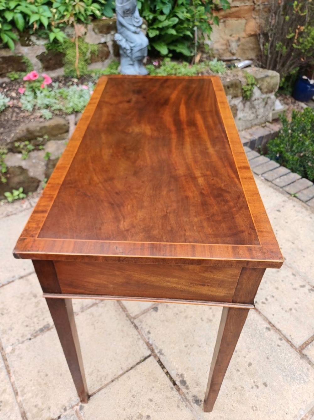 Super Georgian mahogany side table  View VI