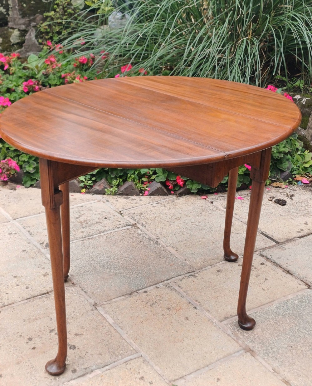 Small mahogany dining table drop leaf 19th century  View IV