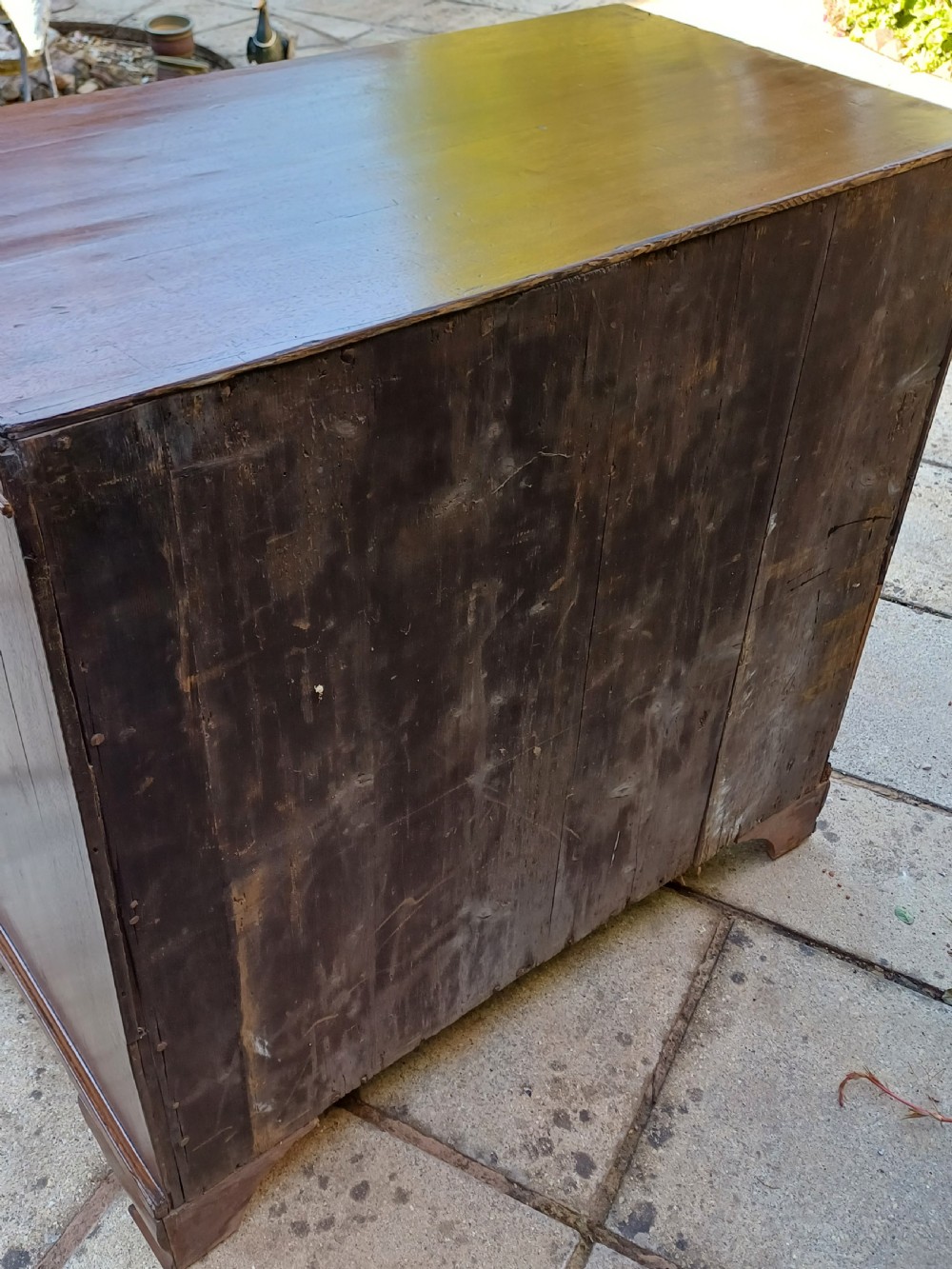 Georgian 18th century mahogany chest of drawers  View VIII