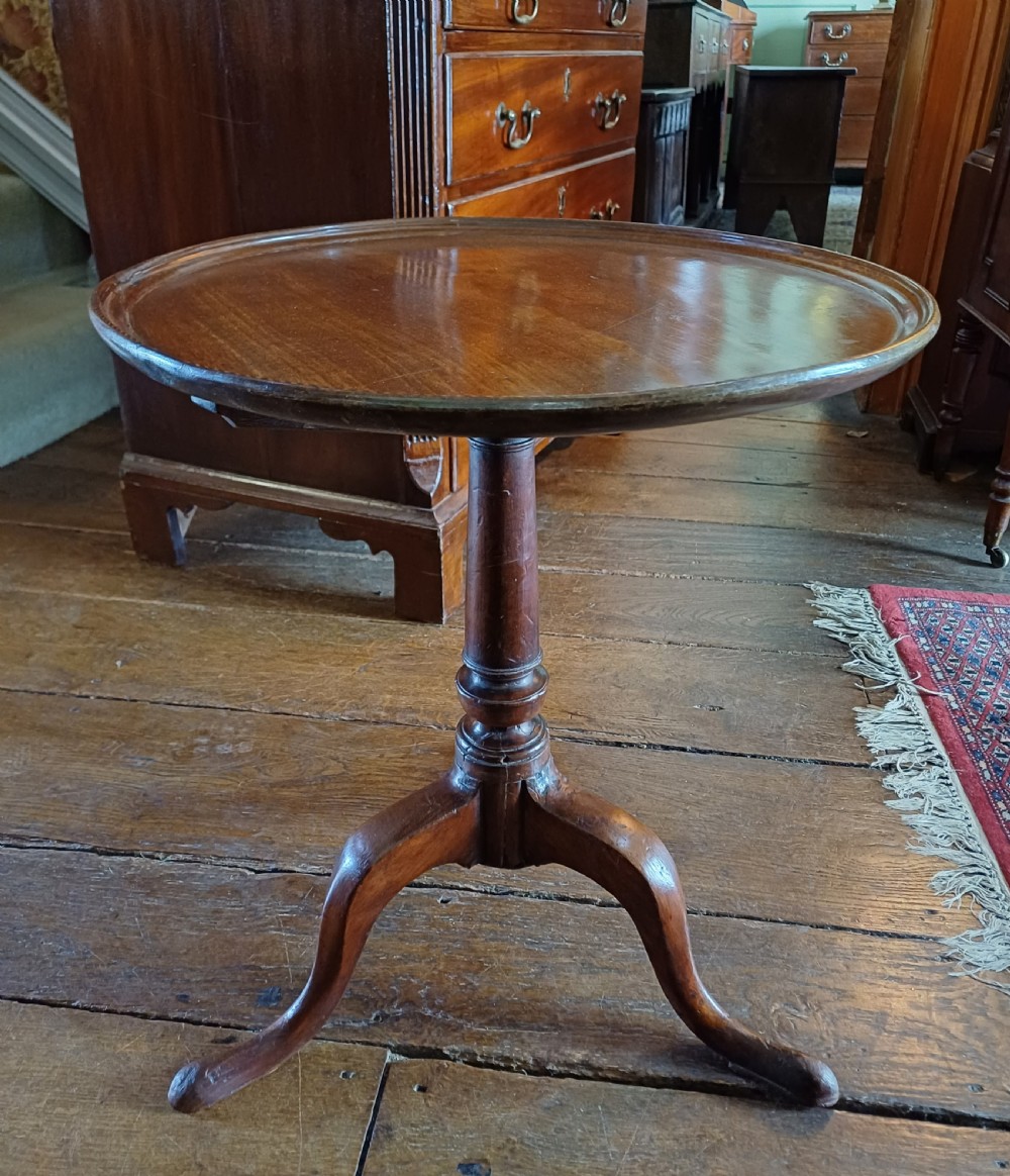 A really sweet Georgian low tripod table  View III