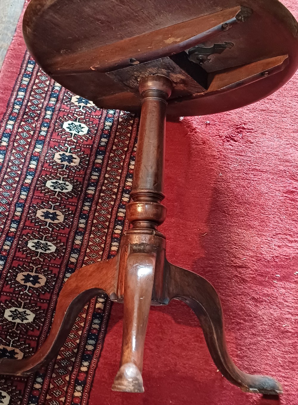 A really sweet Georgian low tripod table  View VI