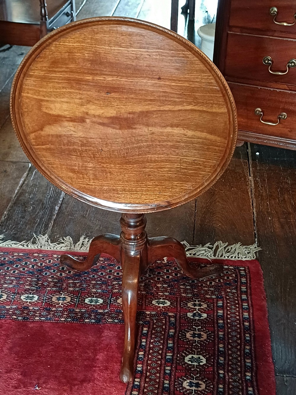A really sweet Georgian low tripod table  View VIII