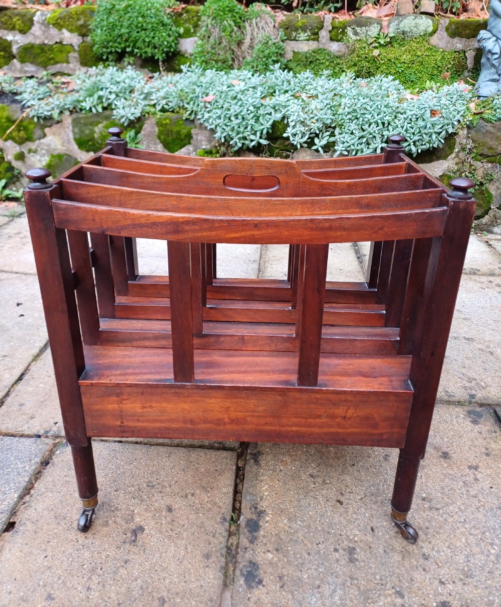 Georgian canterbury mahogany 
