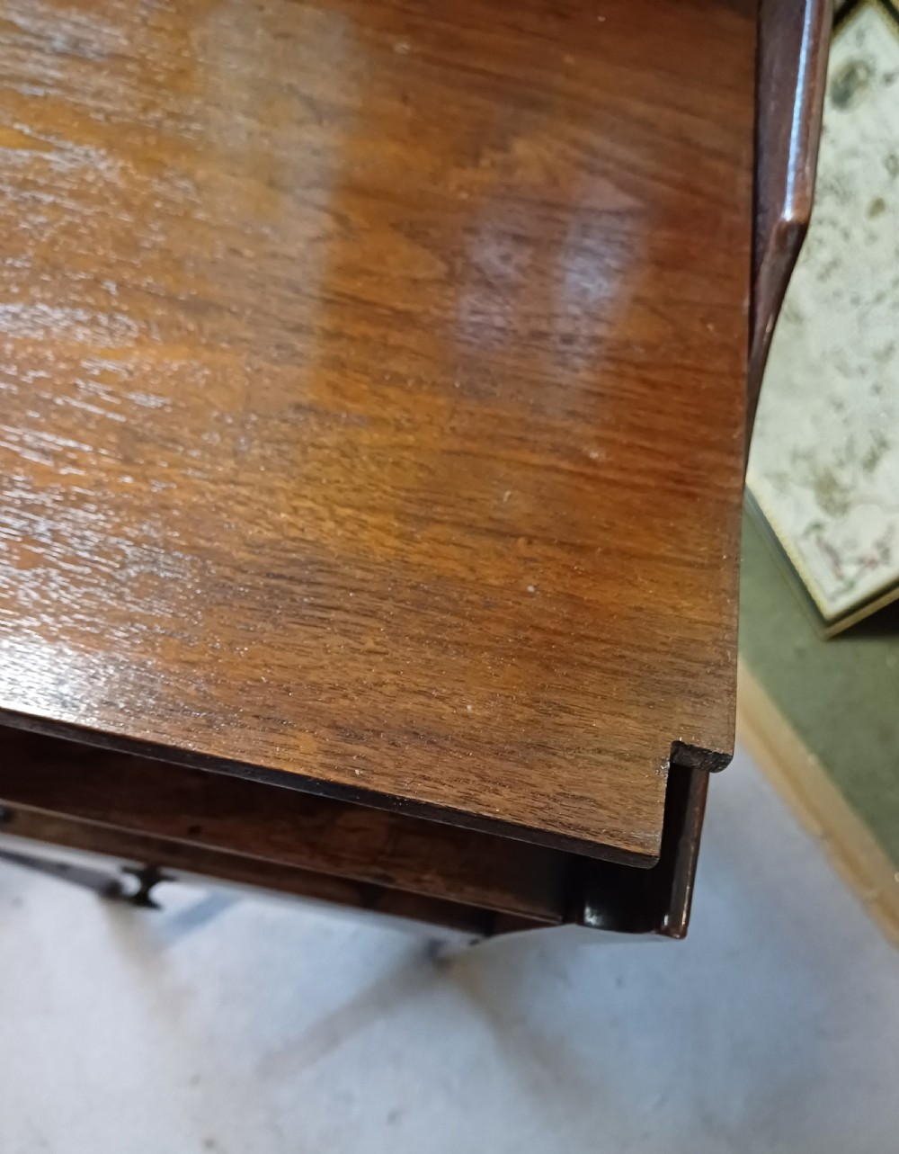 bedside table washstand.  Georgian mahogany  View IX