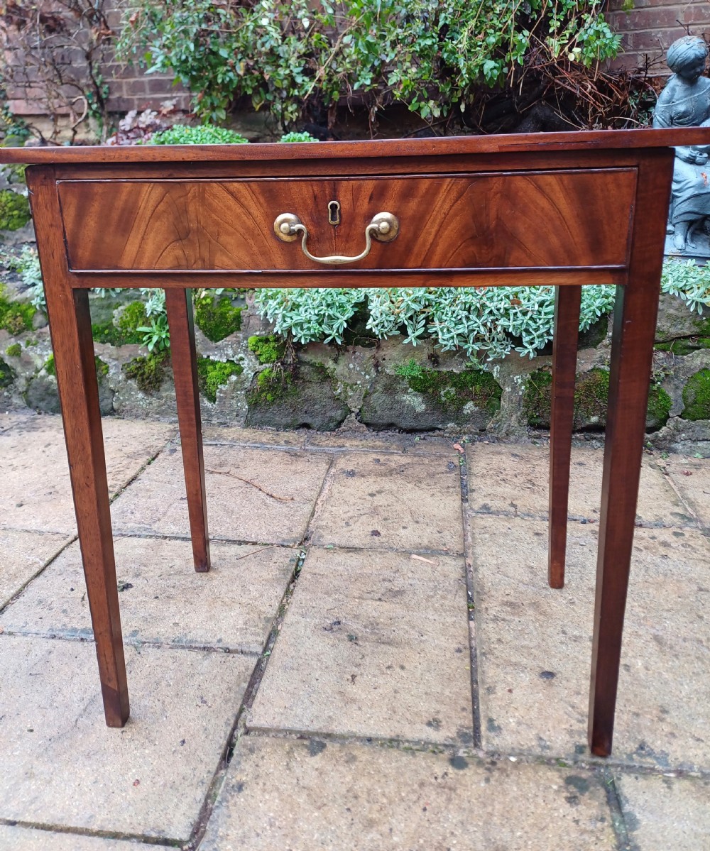 Small Mahogany side table  View II