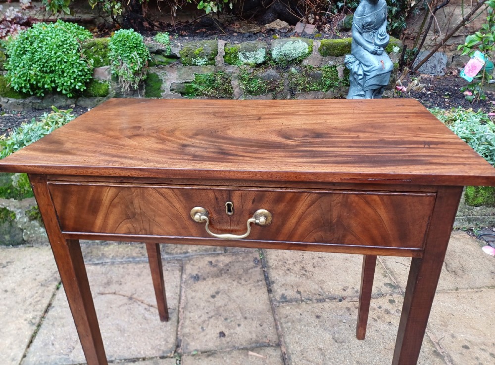 Small Mahogany side table  View IV