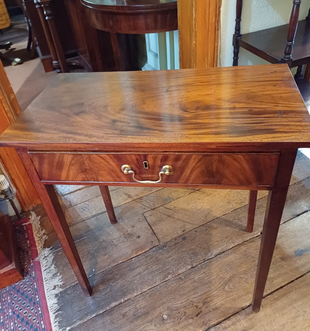 Small Mahogany side table  View V