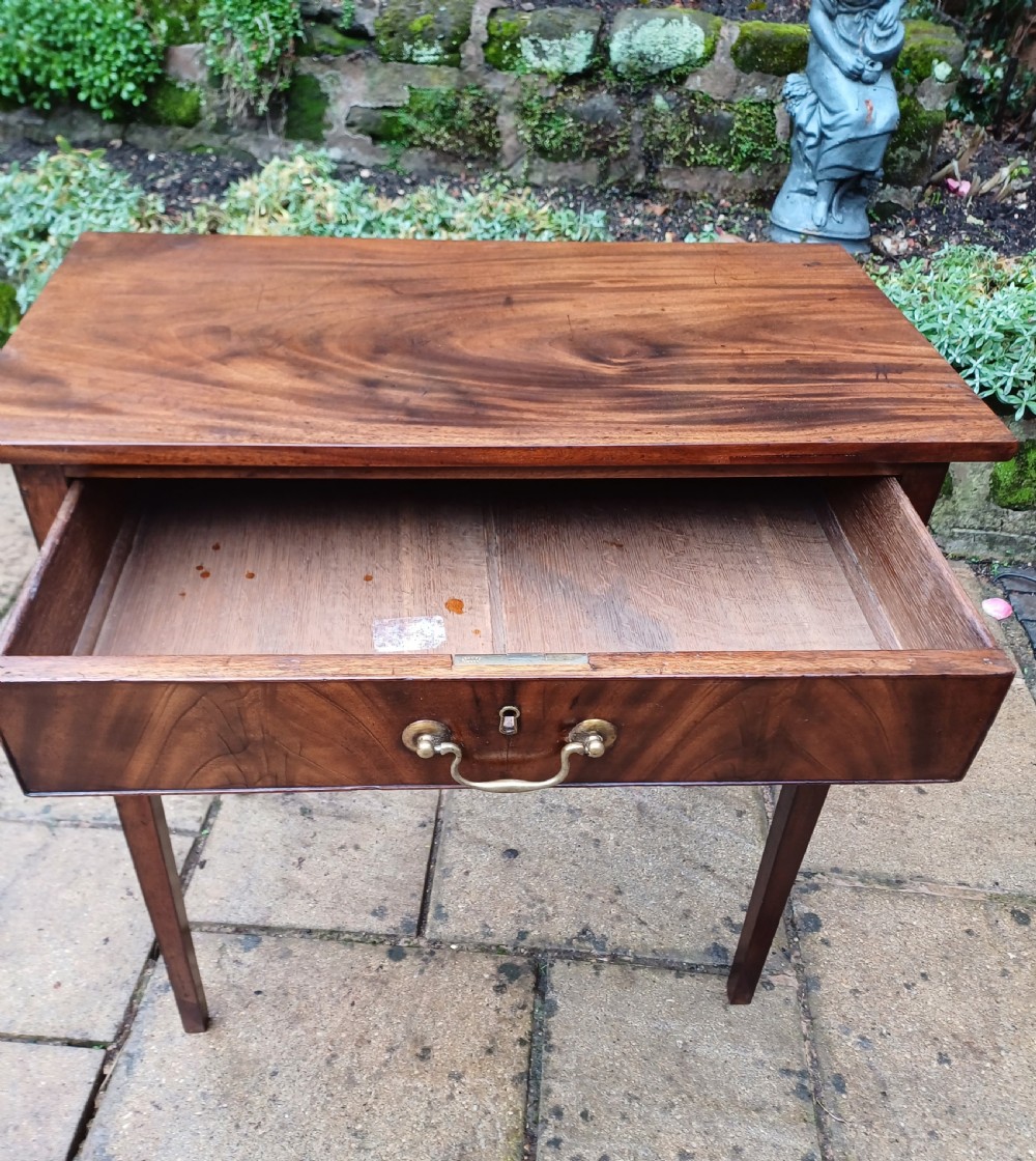 Small Mahogany side table  View VI