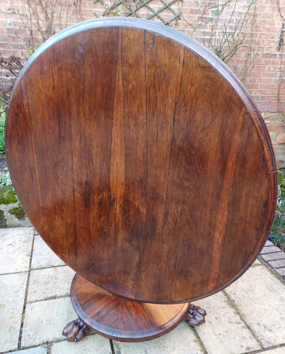 Rosewood  centre circular dining table  View VII