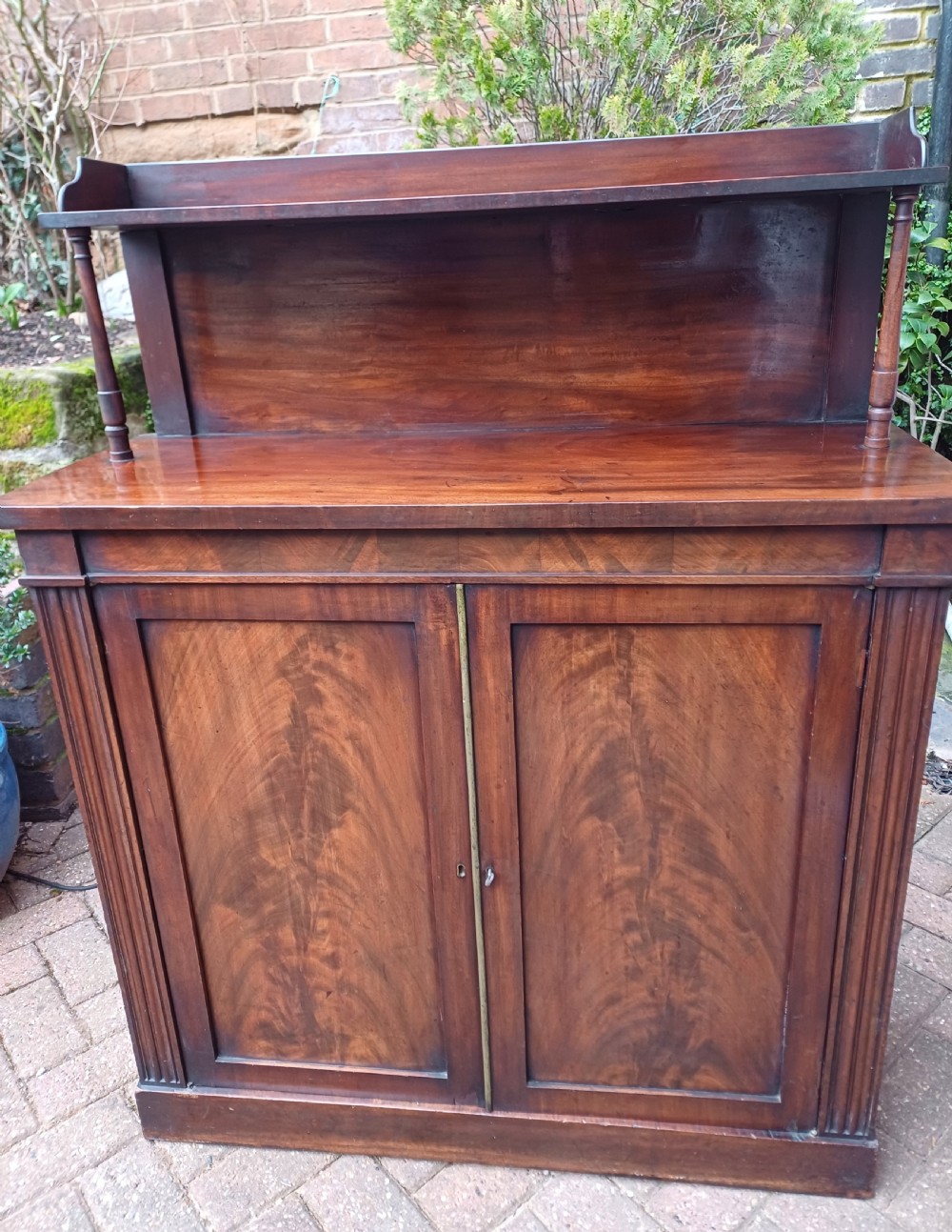 Mahogany chiffonier Regency