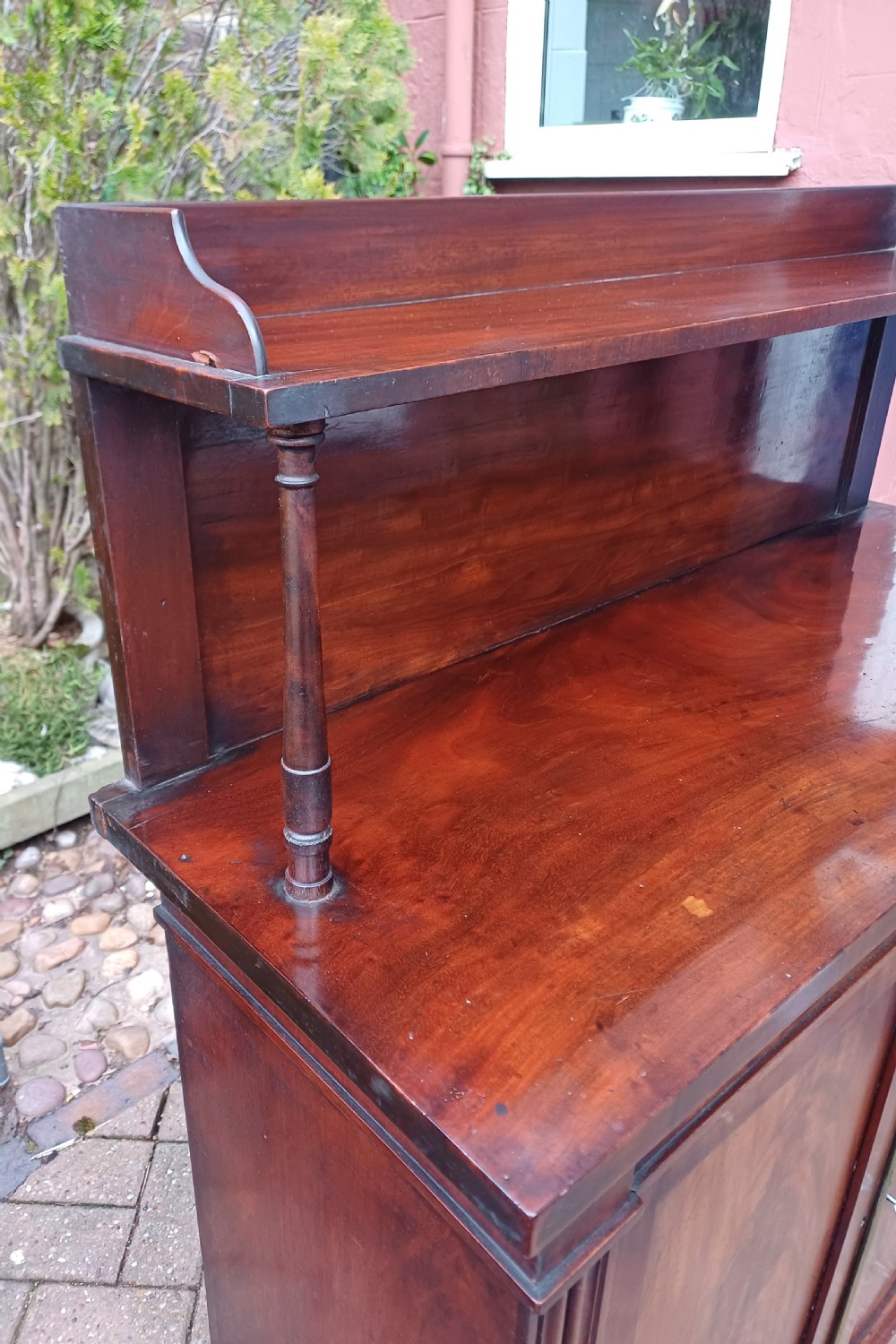 Mahogany chiffonier Regency View III