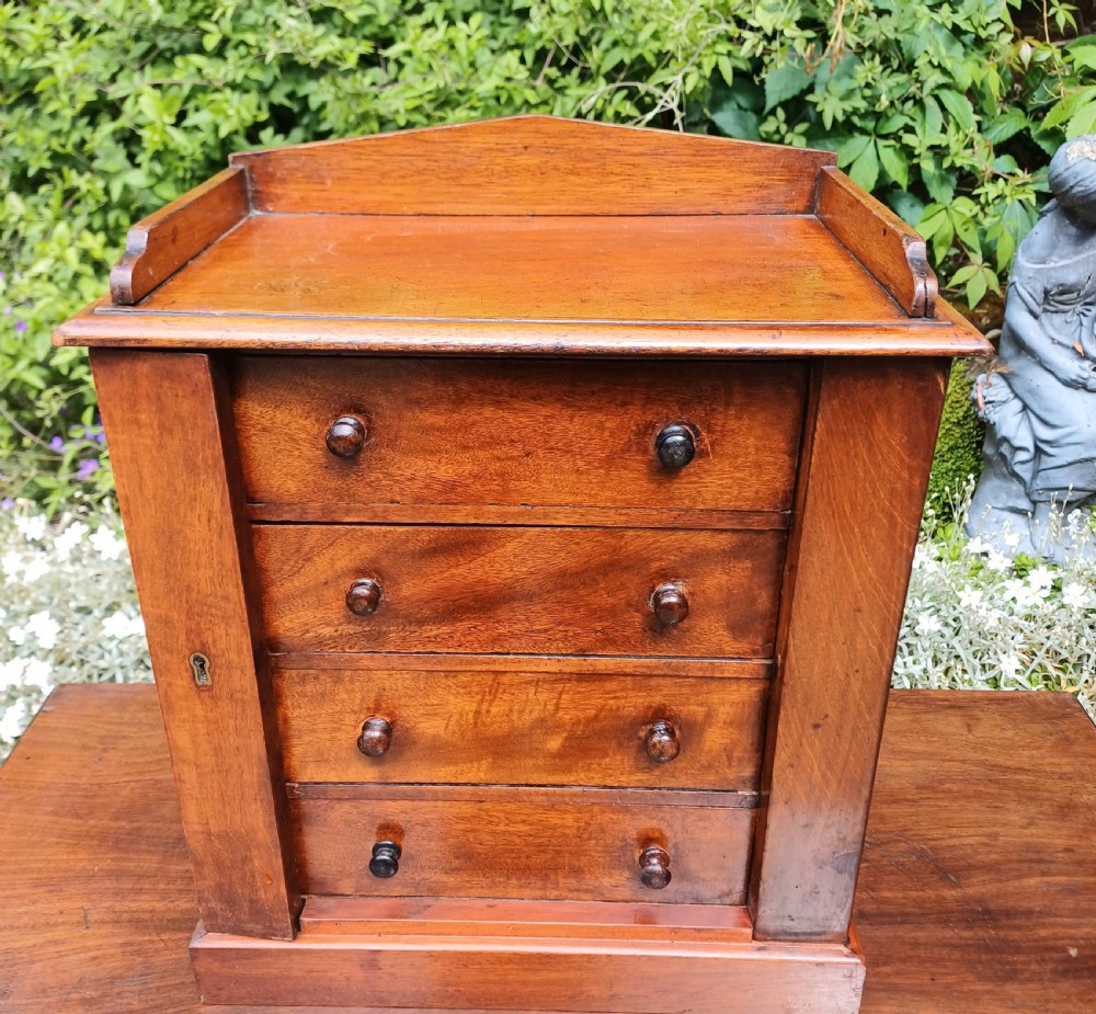 Minature wellington chest. Jewellery chest  View II
