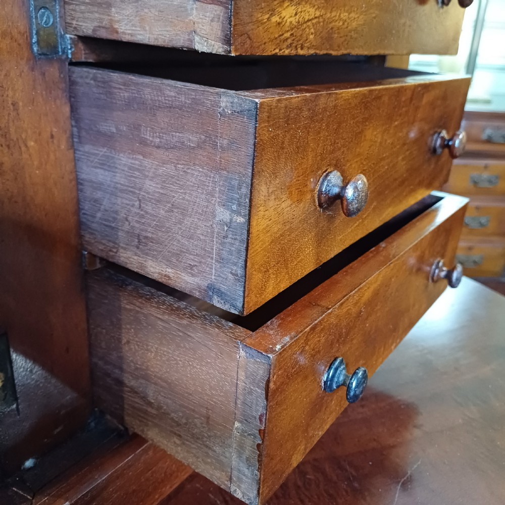 Minature wellington chest. Jewellery chest  View VI