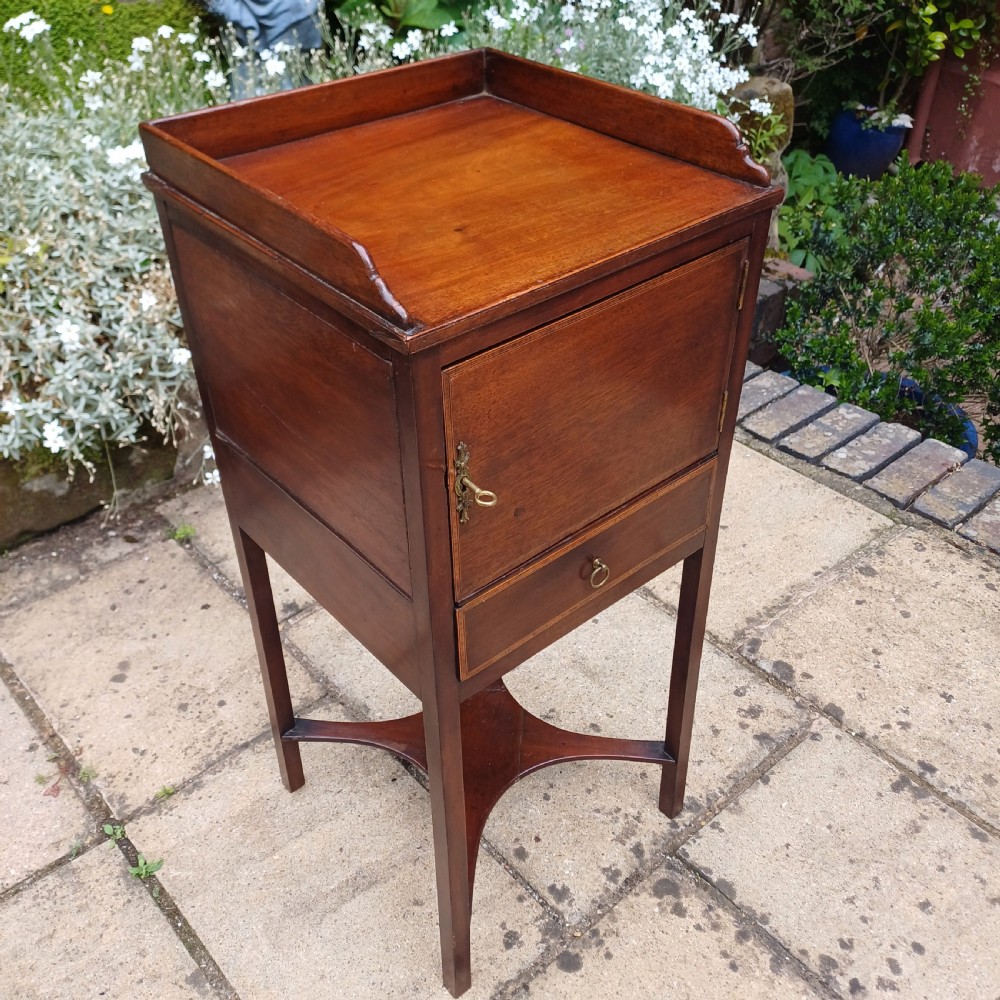 Bedside table with drawer and cupboard  View II