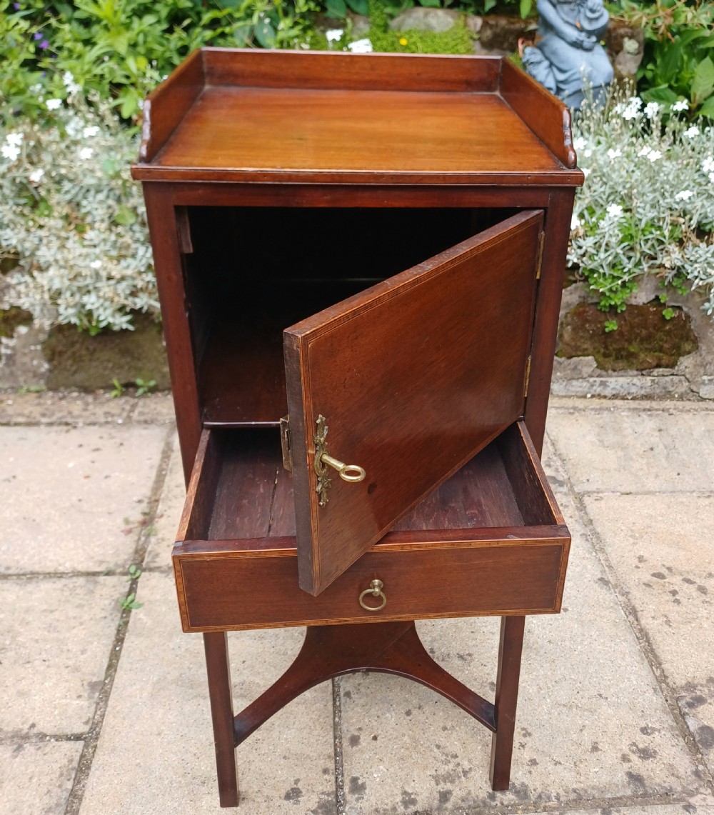 Bedside table with drawer and cupboard  View IV