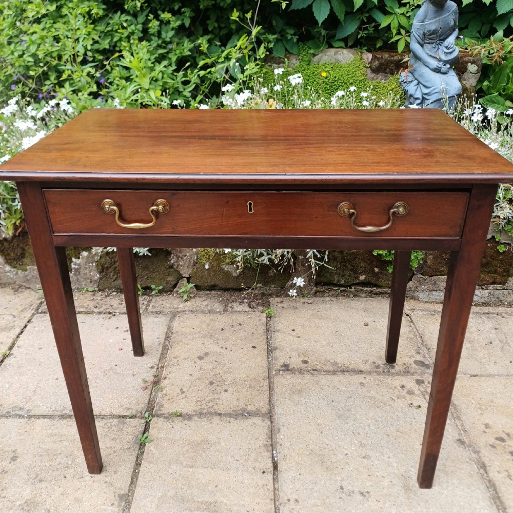 Georgian side writing table
