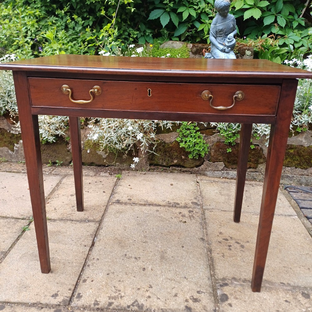 Georgian side writing table View II