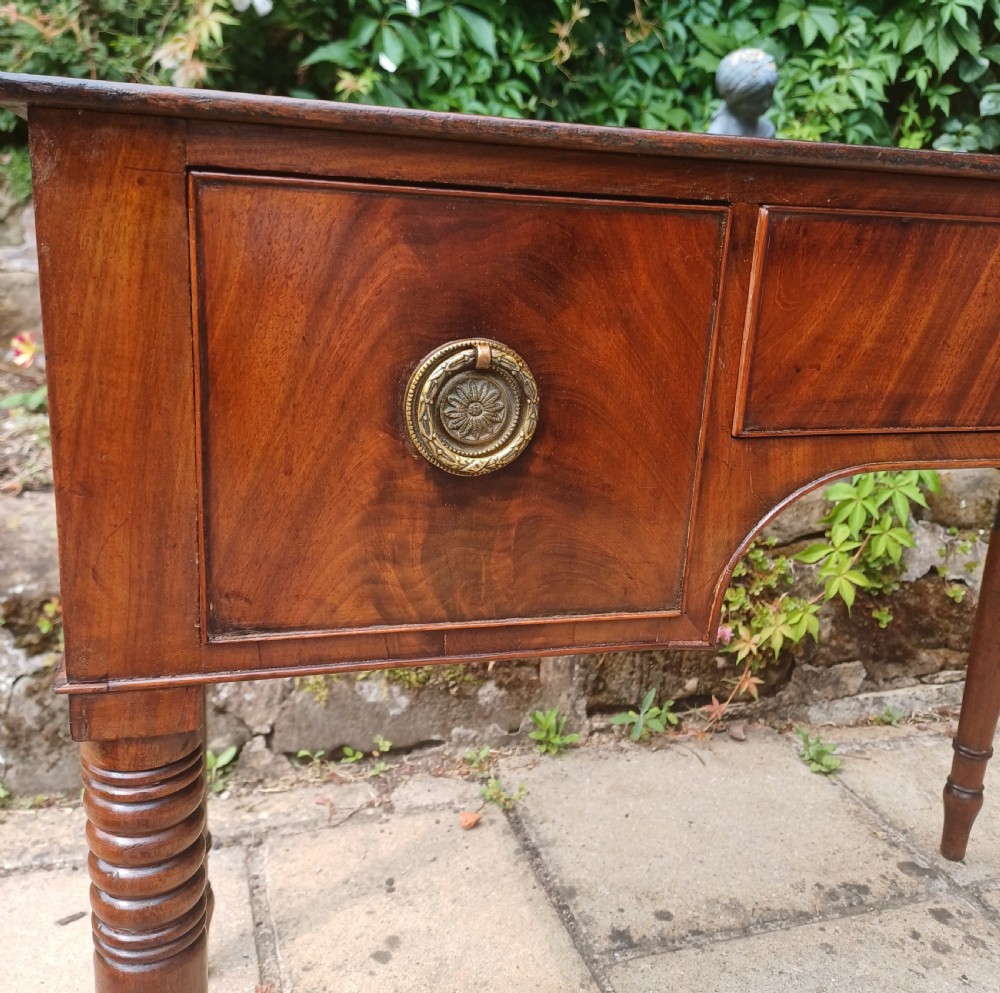 Mahogany dressing table. Regency View III