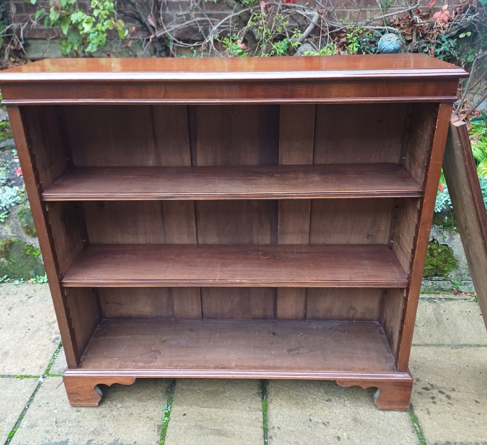 Victorian mahogany bookcase View II