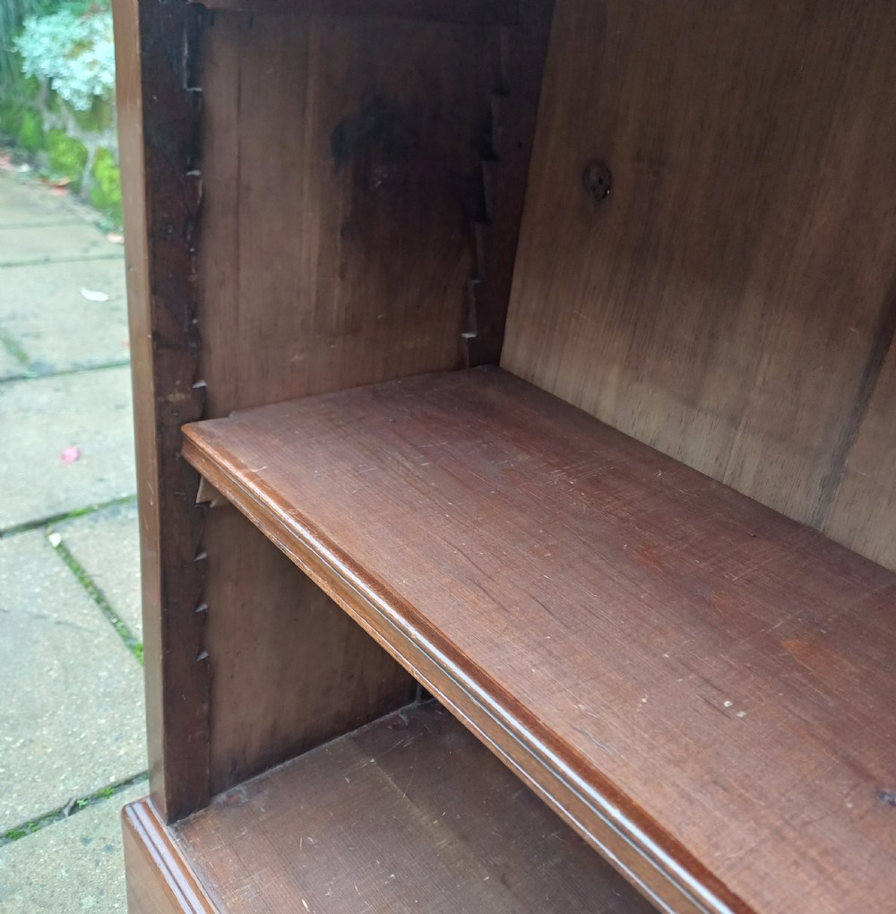 Victorian mahogany bookcase View III