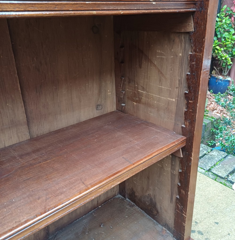 Victorian mahogany bookcase View VIII