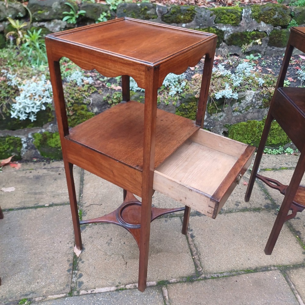 Georgian bedside tables View VII