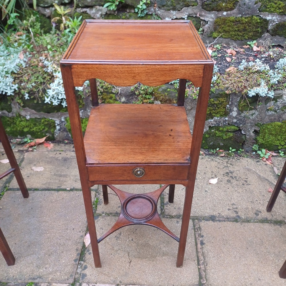Georgian bedside tables View IX