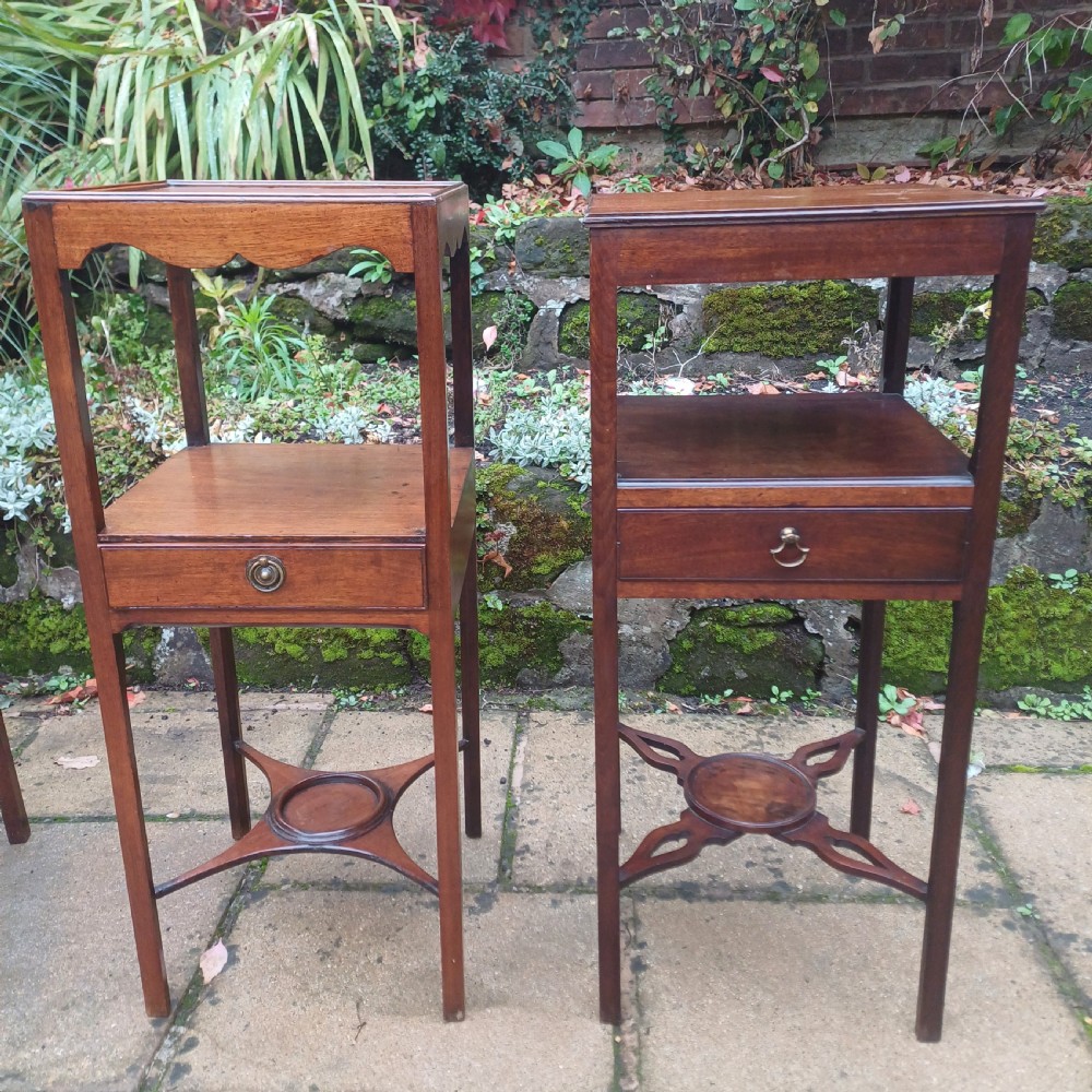 Georgian bedside tables View XV