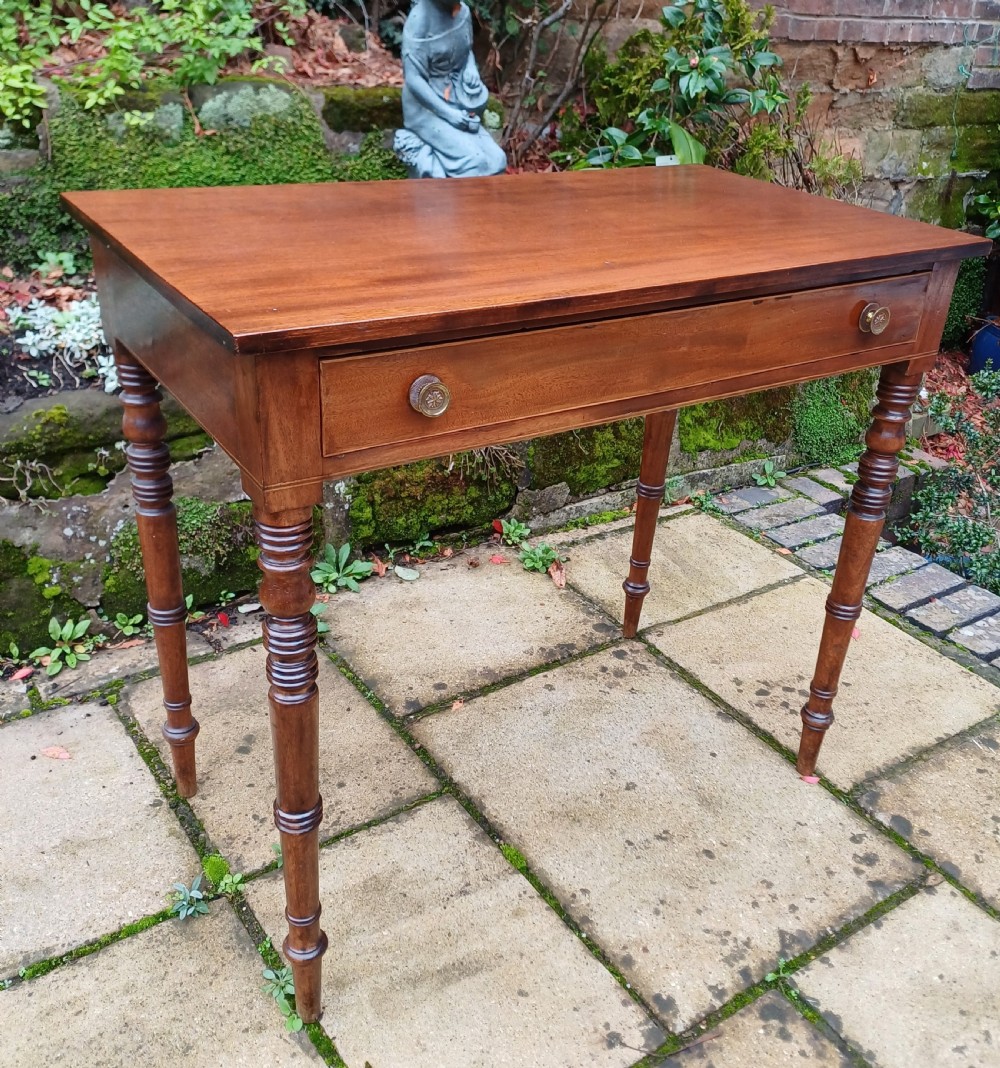 Mahogany side  table Georgian Regency View II