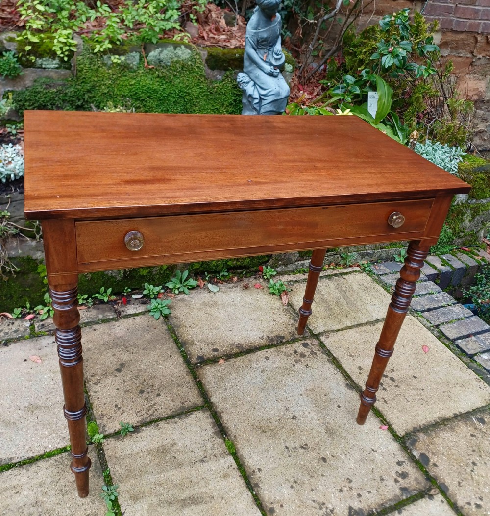 Mahogany side  table Georgian Regency View III