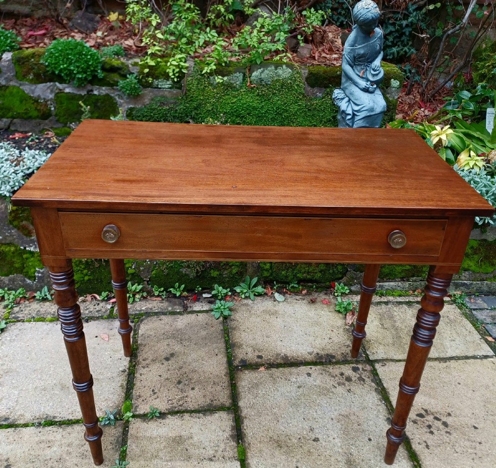 Mahogany side  table Georgian Regency View IV