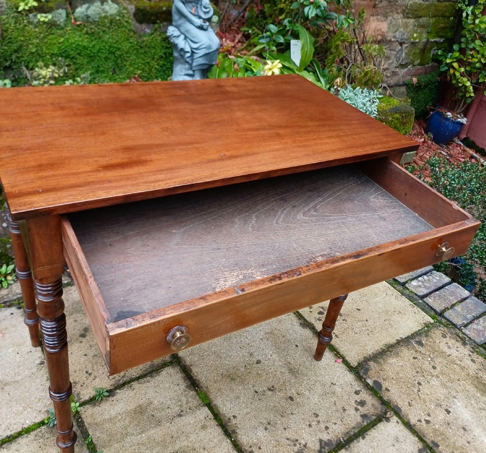 Mahogany side  table Georgian Regency View V