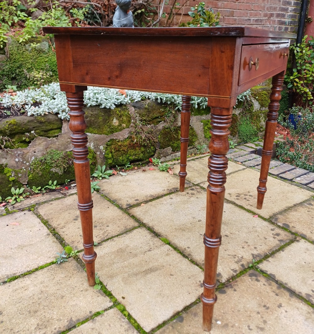 Mahogany side  table Georgian Regency View VII