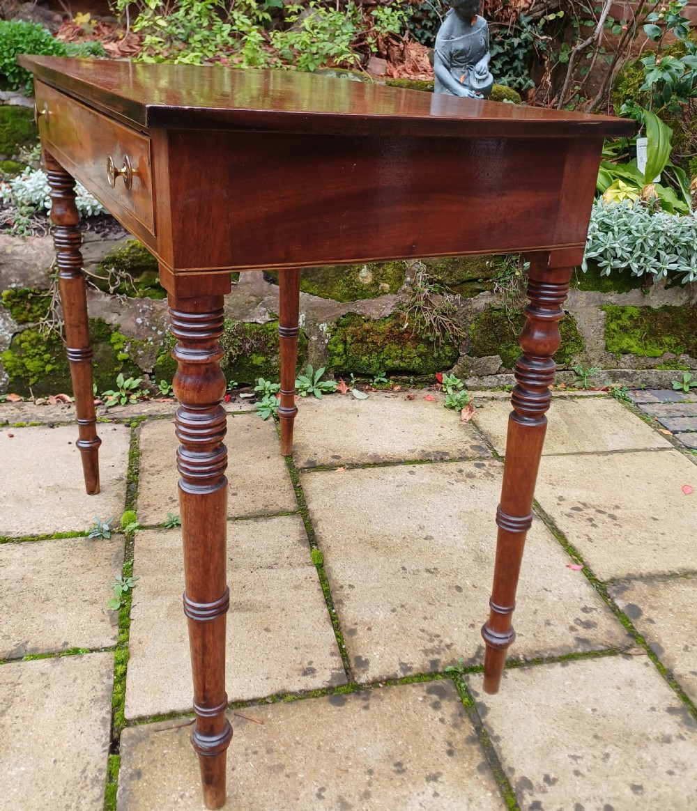 Mahogany side  table Georgian Regency View VIII