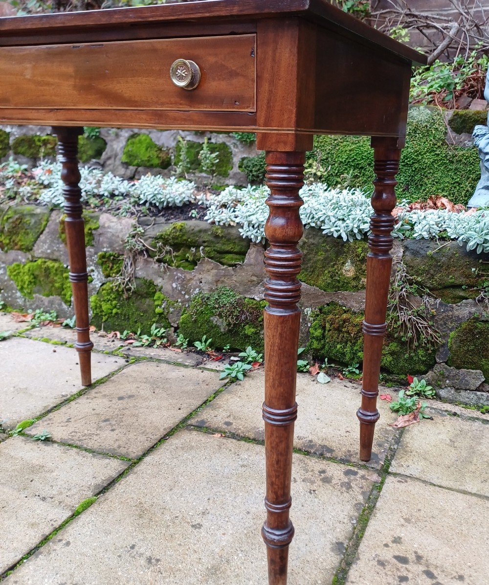 Mahogany side  table Georgian Regency View IX