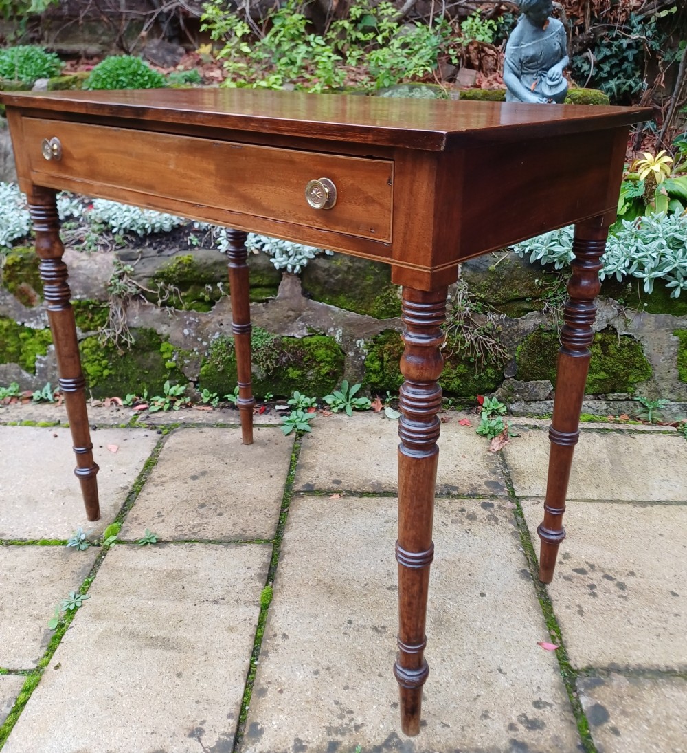 Mahogany side  table Georgian Regency View X
