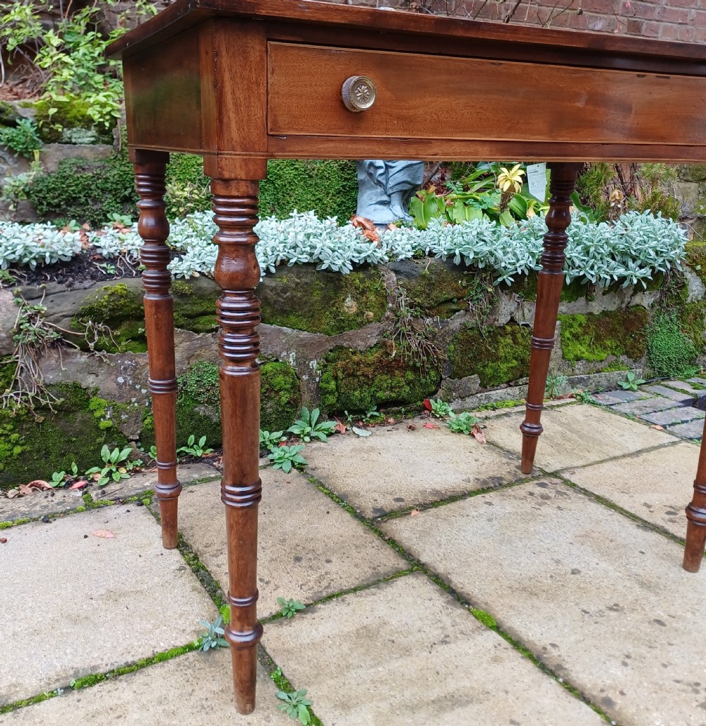 Mahogany side  table Georgian Regency View XI