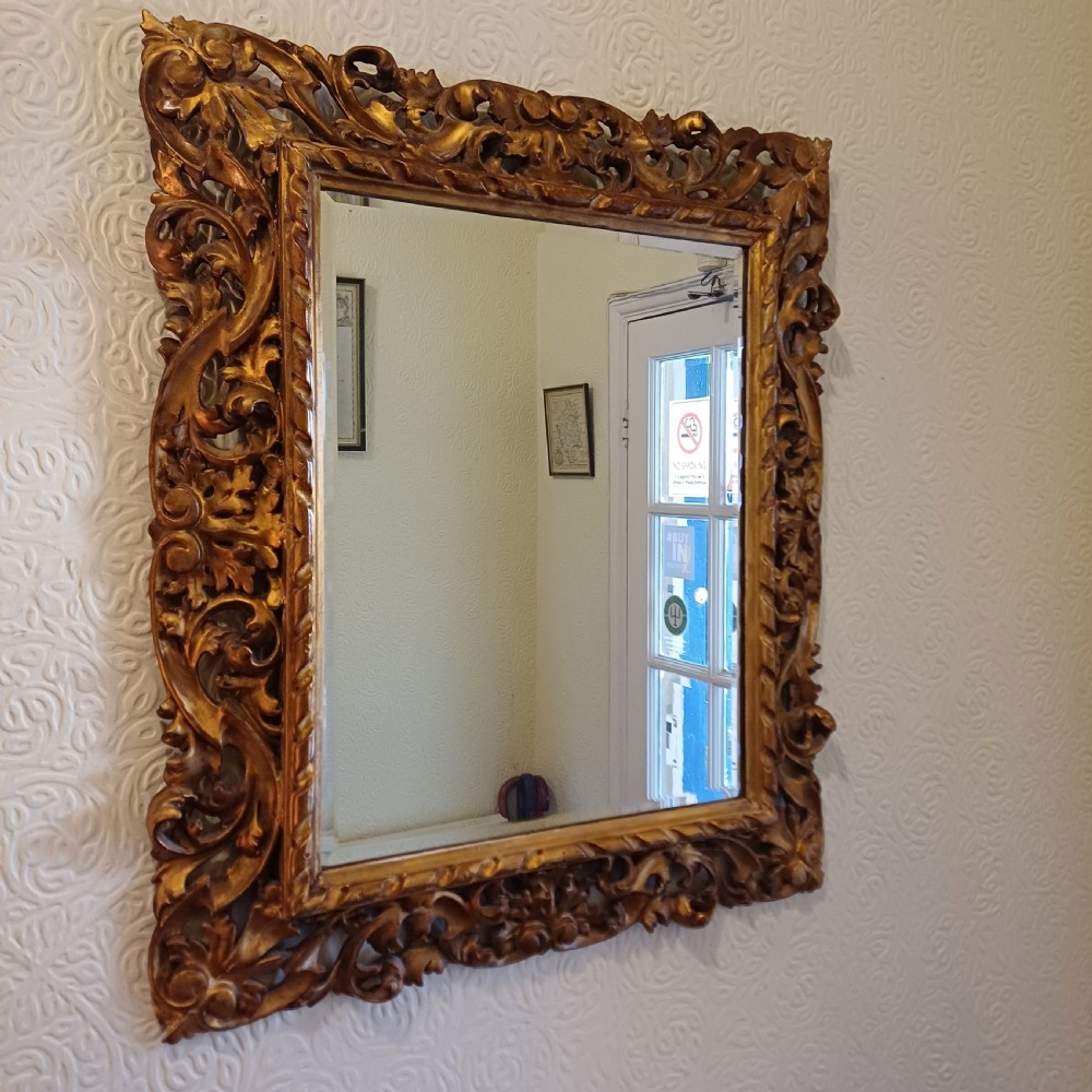 Gilt mirror View II