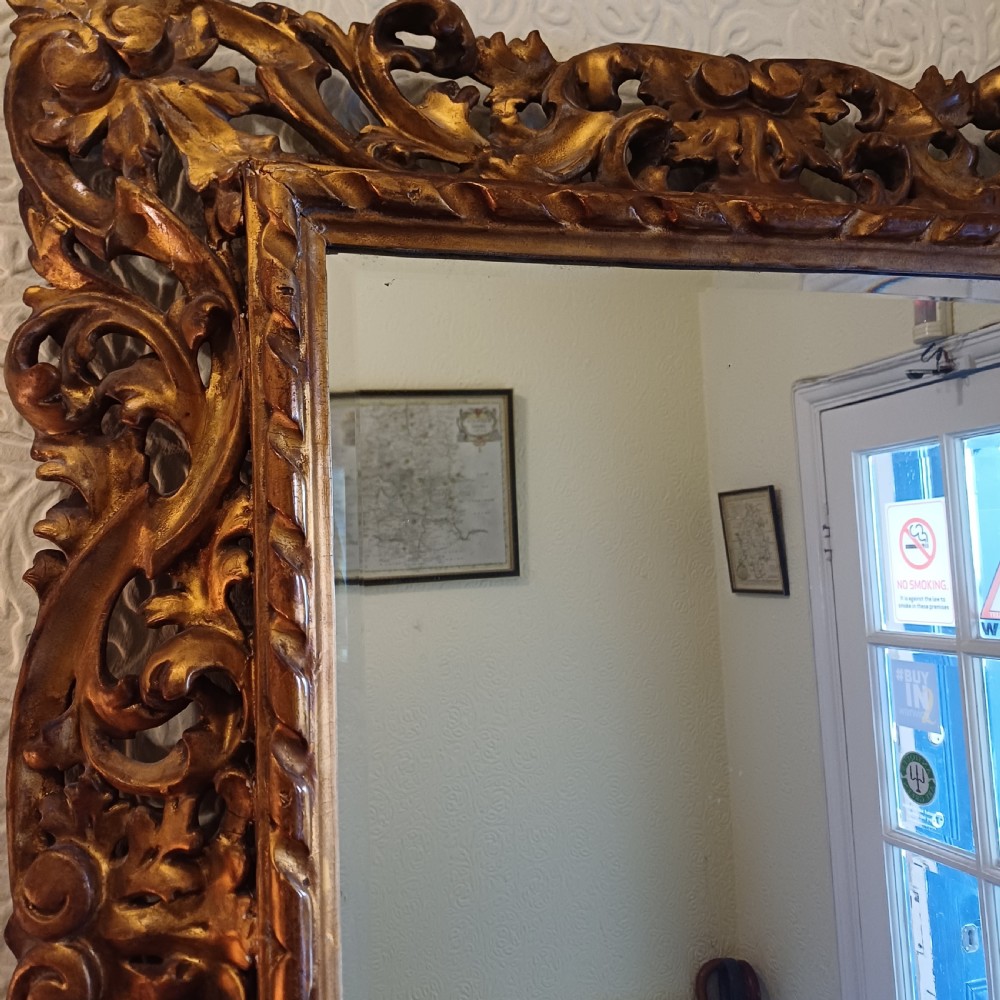 Gilt mirror View IV