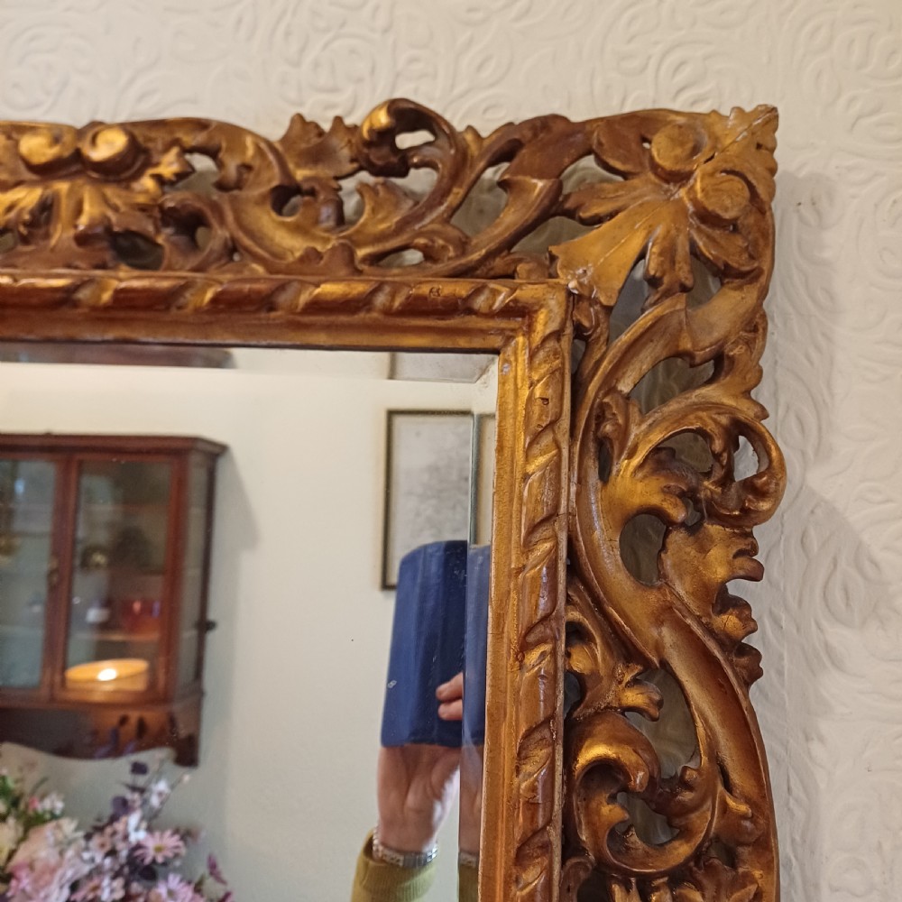 Gilt mirror View V