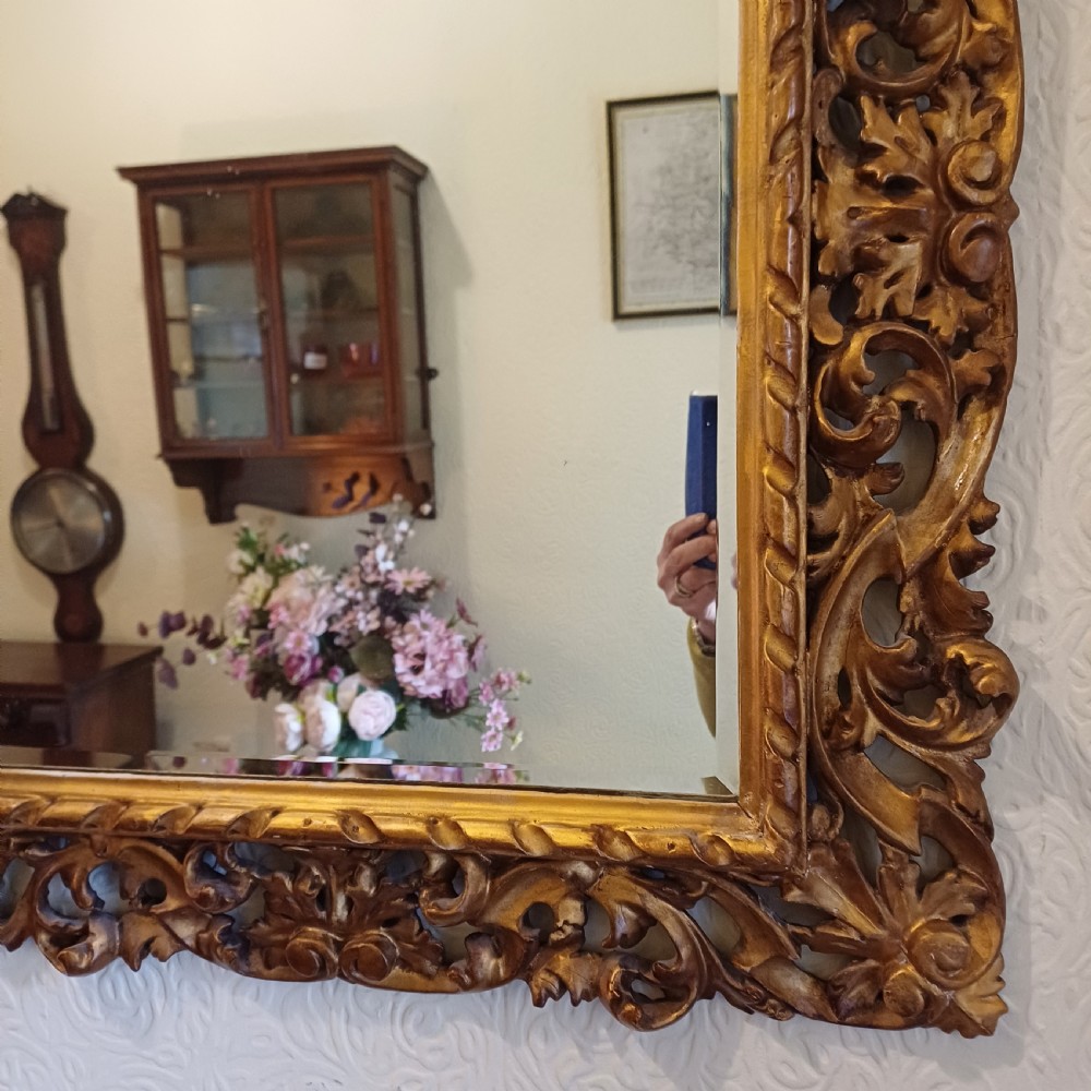Gilt mirror View VI