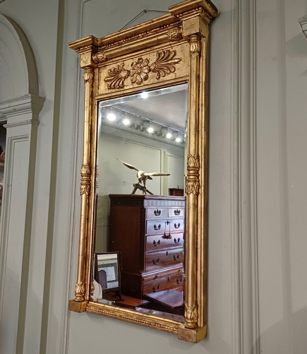 Regency giltwood pier wall mirror  View VI