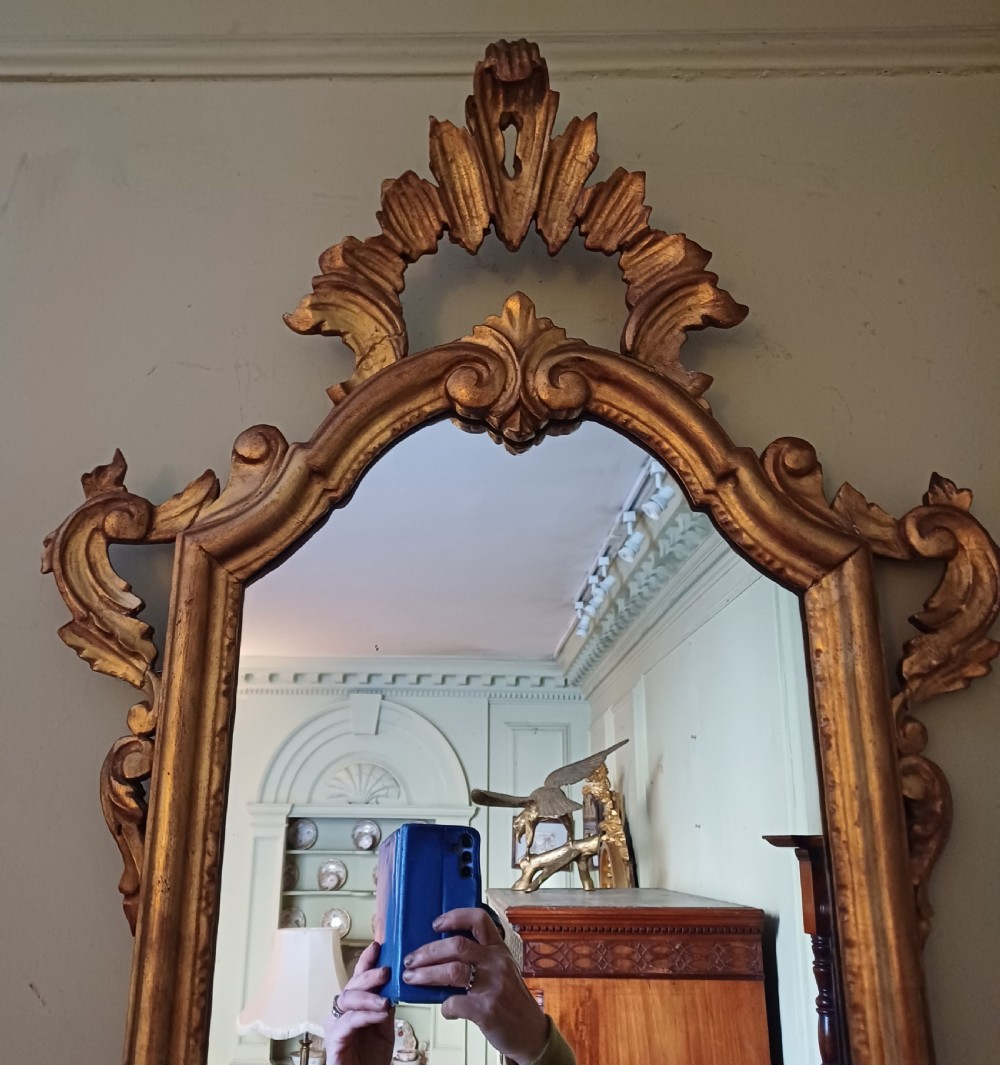 Giltwood  gilt wall pier mirror View IV