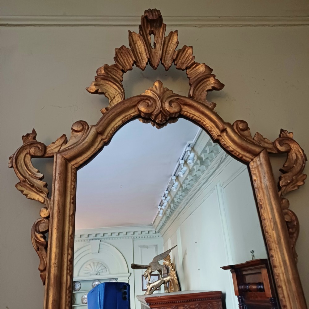 Giltwood  gilt wall pier mirror View V