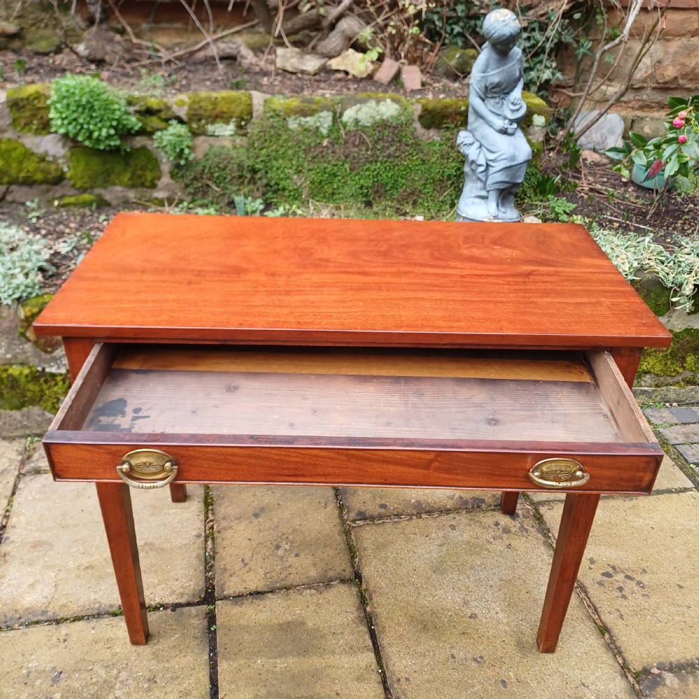 Georgian mahogany side table View VI
